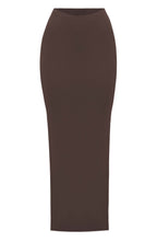 Yazmin Maxi Skirt - Chocolate - Napalia