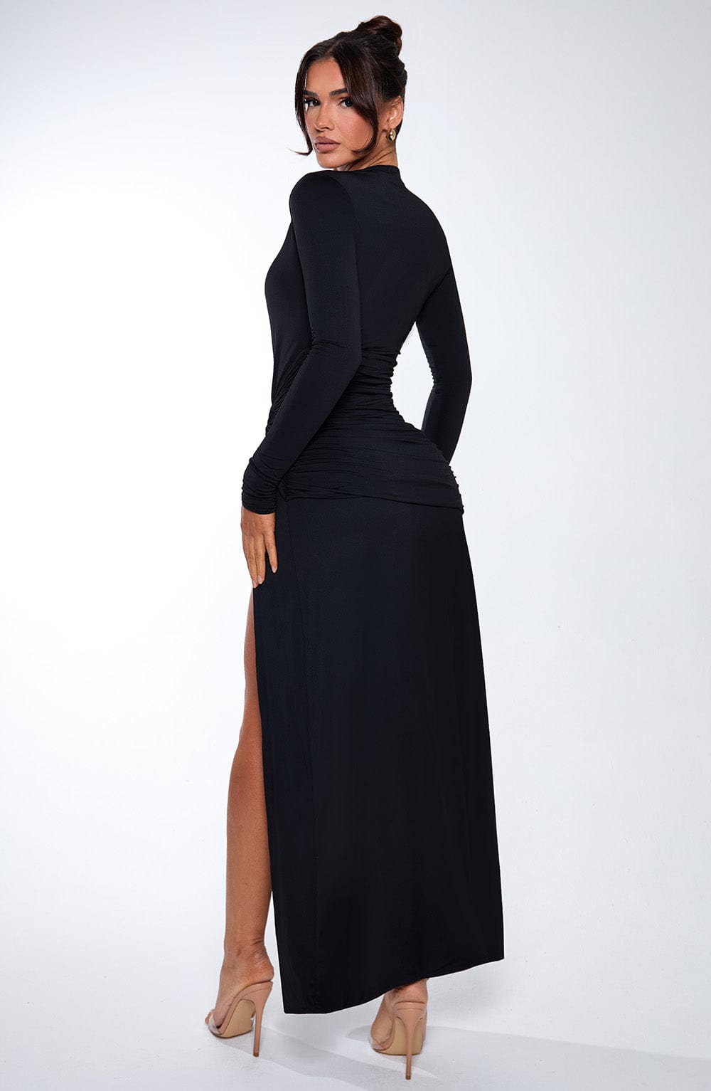 Ysabella Maxi Dress - Black - Napalia