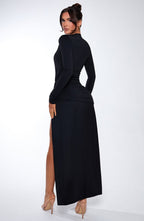 Ysabella Maxi Dress - Black - Napalia