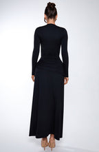 Ysabella Maxi Dress - Black - Napalia
