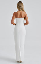 Yulia Maxi Dress - Ivory - Napalia