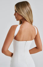Yulia Maxi Dress - Ivory - Napalia