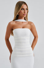 Yulia Maxi Dress - Ivory - Napalia
