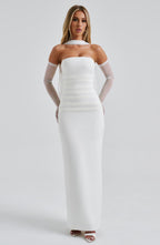 Yulia Maxi Dress - Ivory - Napalia