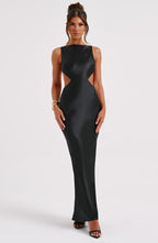 Yves Maxi Dress - Black - Napalia
