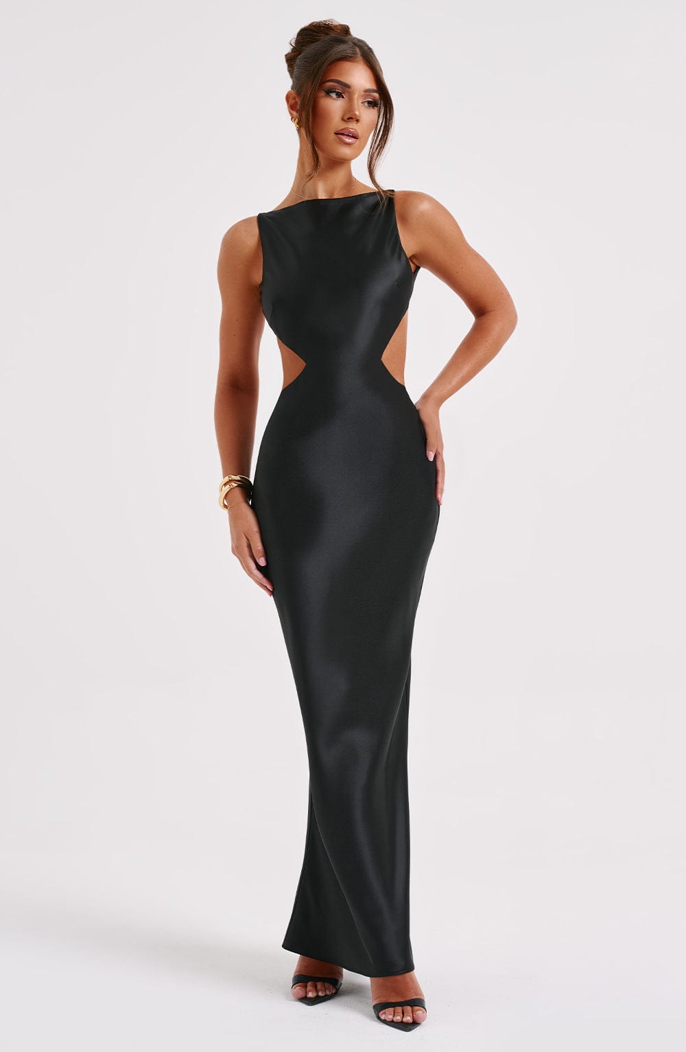 Yves Maxi Dress - Black - Napalia