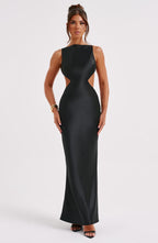 Yves Maxi Dress - Black - Napalia