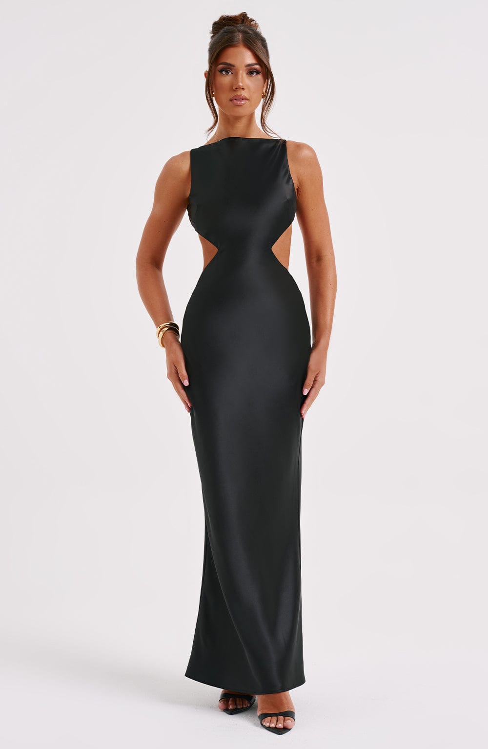 Yves Maxi Dress - Black - Napalia