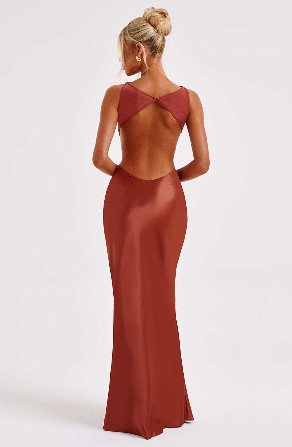 Yves Maxi Dress - Rust - Napalia