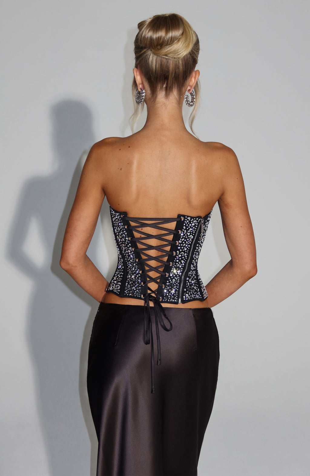 Yvette Corset - Black - Napalia