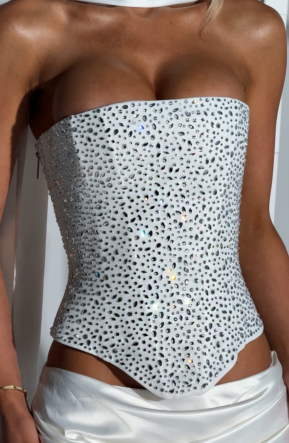 Yvette Corset - Ivory - Napalia