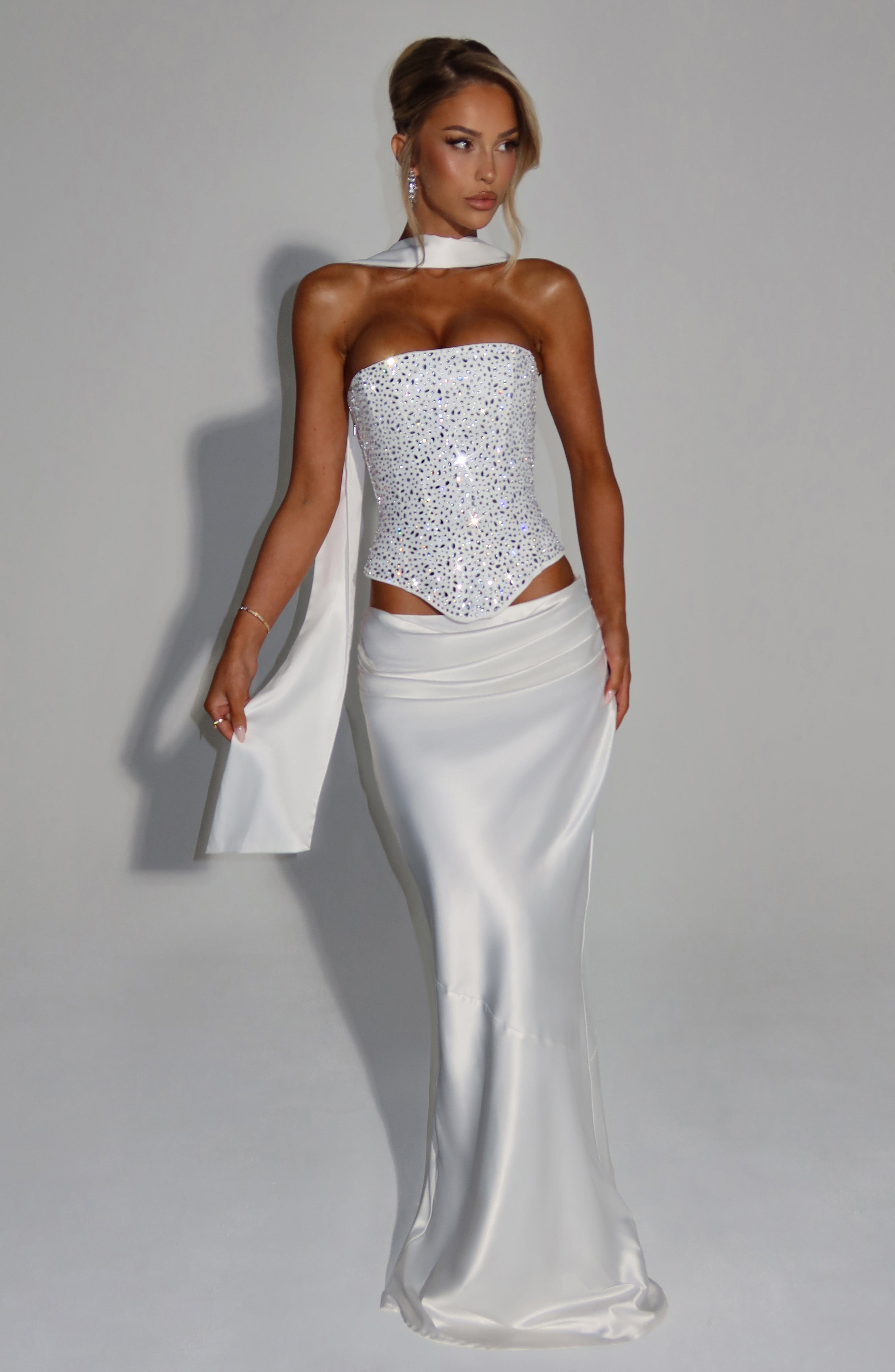 Yvette Corset - Ivory - Napalia