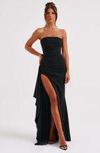 Zafira Maxi Dress - Black - Napalia