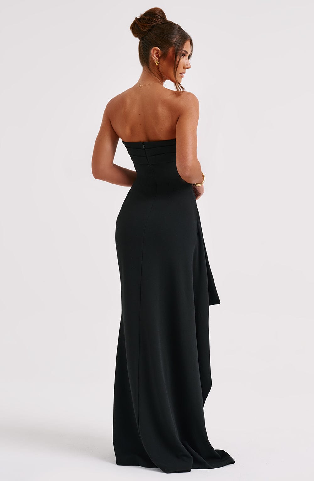 Zafira Maxi Dress - Black - Napalia