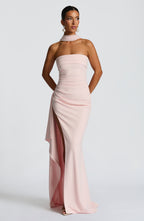 Zafira Maxi Dress - Blush - Napalia