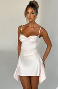 Zahra Mini Dress - Ivory - Napalia