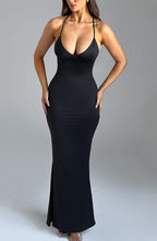 Zelda Maxi Dress - Black - Napalia
