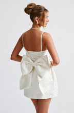 Zoella Mini Dress - Ivory - Napalia